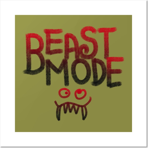 Beast mode Wall Art by neteor